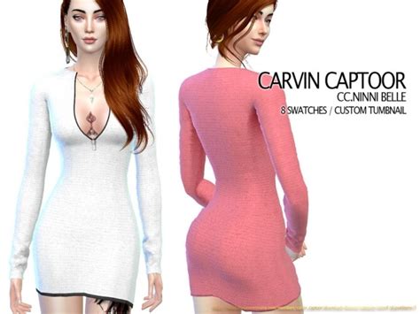 Ninni Belle Dress By Carvin Captoor At Tsr Sims 4 Updates