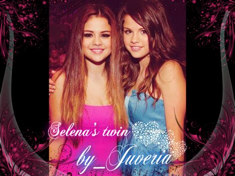 Selena Gomez With Her Twin Sister