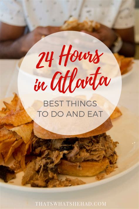 Restaurants and fast food open 24 hours. The best you can do with 24 hours in Atlanta: a guide to ...