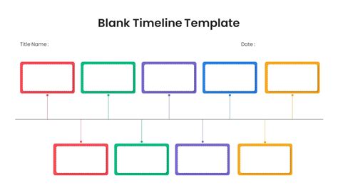 Blank Timeline Template Powerpoint Slidebazaar