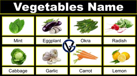List Of Vegetables Name In English Vegetables Name With Pictures
