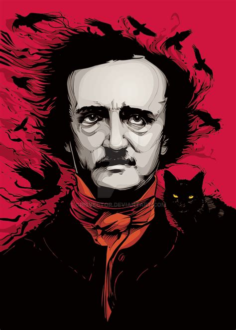 Edgar Allan Poe By Crisvector On Deviantart