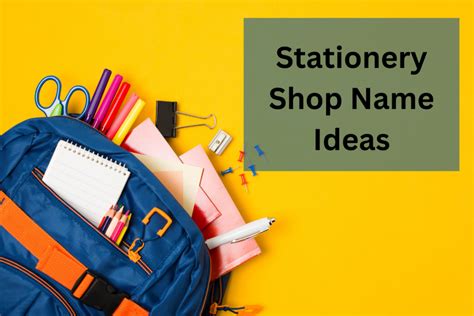 546 Best And Unique Stationery Shop Name Ideas For You Brands Frog