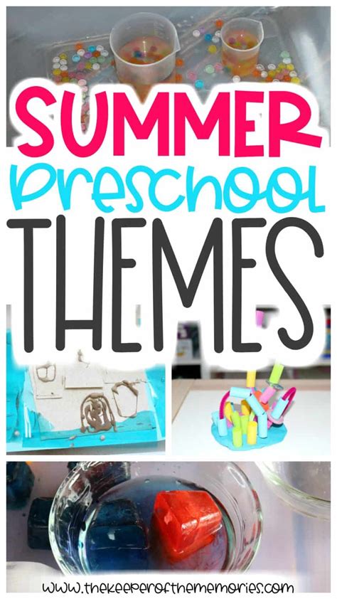 Summer Preschool Themes - The Keeper of the Memories