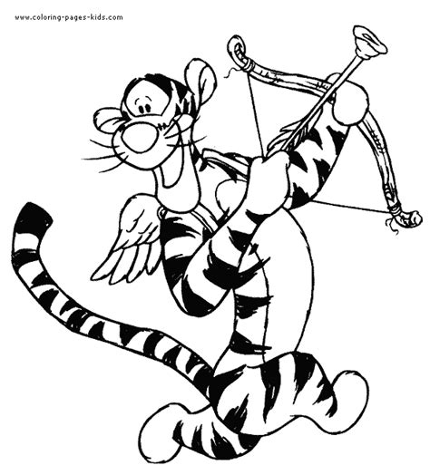 Color valentine´s day coloring pages online with this fun, free coloring app for kids. Winnie The Pooh and Friends Valentine Coloring Pages ...