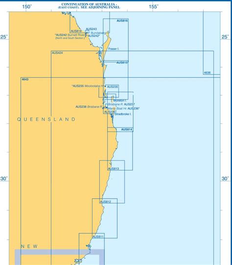 Admiralty Charts East Coast Of Australia M1 103