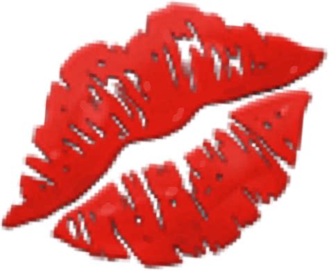 Download Kuss Kiss Lips Lippen Red Emoji Freetoedit Kiss Lips 