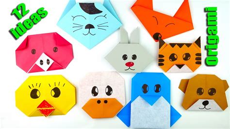 12 Ideas To Make Origami Easy For Kids Origami Animals Youtube