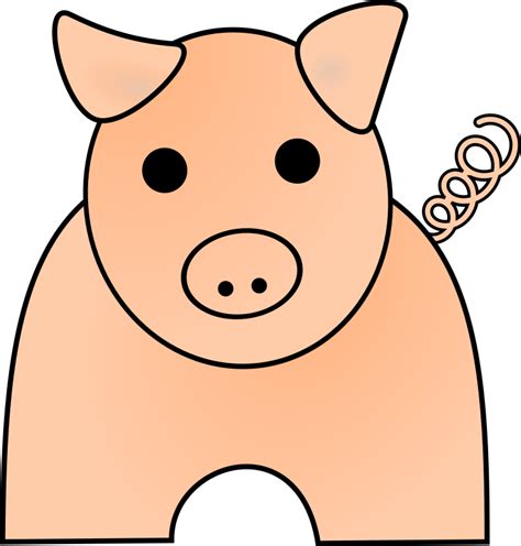 Domestic Pig Clip Art Pig Clipart Png Download 763800 Free