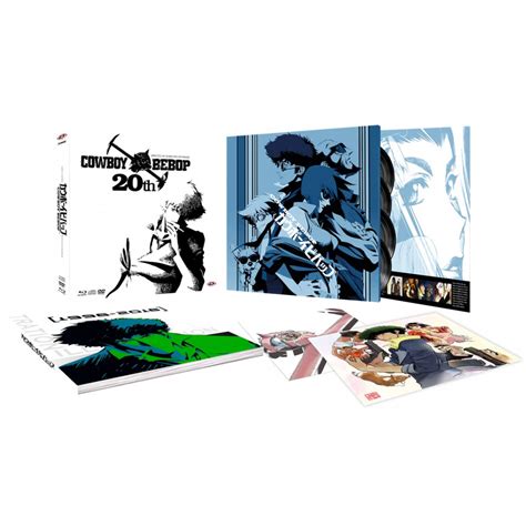Cowboy Bebop 20th Anniversary Komplettbox White Vinyl Blu Ray