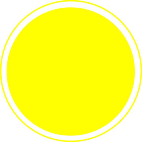 Glossy Yellow Icon Button Clip Art At Vector Clip Art