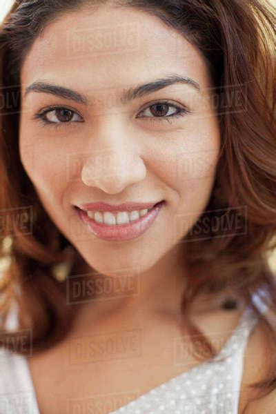 Smiling Hispanic Woman Stock Photo Dissolve