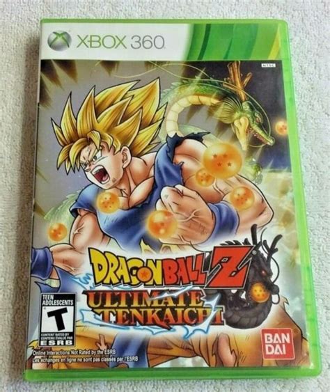 Dragon Ball Z Ultimate Tenkaichi Microsoft Xbox 360 2011 For Sale