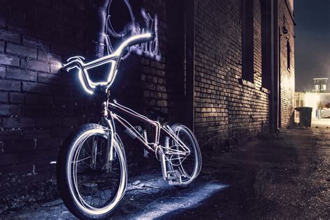 Bicycle Neon 5k Hd Photography 4k Wallpapers Images