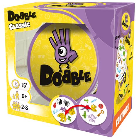 The game is sold as dobble in europe and spot it! Dobble Classic - Dobble