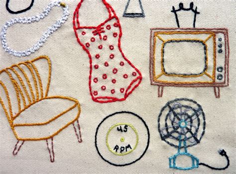 Vintage Shop Hand Embroidery Pattern by thestoryofkat on Etsy