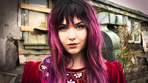 1120271 Model Purple Fashion Hair Veela Clothing Color Girl