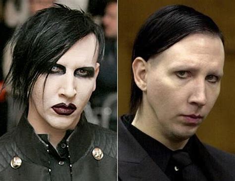 We all have seen marilyn in his outrageous outfit and experimenting with makeup looks. marilyn-manson-without-makeup | Marilyn manson, Marylin ...