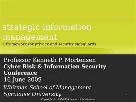 Ppt Strategic Information Management Principles Dokumentips