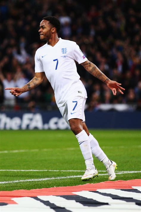 Raheem sterling reacts as fans liken his running style to a goose. Raheem Sterling (With images) | England football team ...