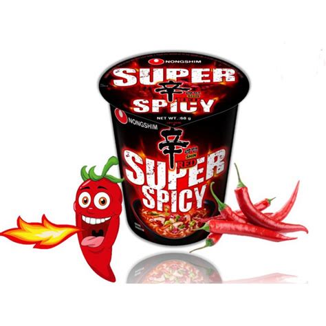 Nongshim 68g Shin Red Super Spicy Cup Noodle
