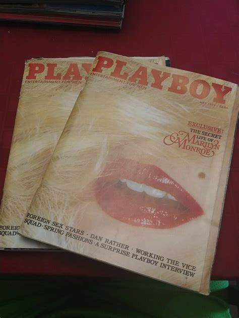 Mavin 2 Playboy Magazine May 1979 Vg Marilyn Monroe Wendy Walter