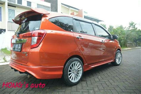 17+ Terpopuler Modifikasi Mobil Calya Orange