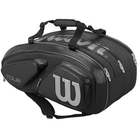 Wilson Tour V 15 Pack Bag - Black - Tennisnuts.com