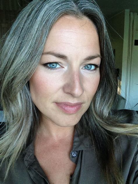 Now, if you want to know how to get natural dark ash blonde hair, then garnier belle color ease 7.1 natural dark ash blonde is your product. Grey is the new blonde | Grey hair young, Natural gray ...