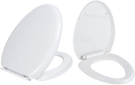 Miibox Removable Round Bowl Toilet Seat With Nonslip Grip Tight Prevent