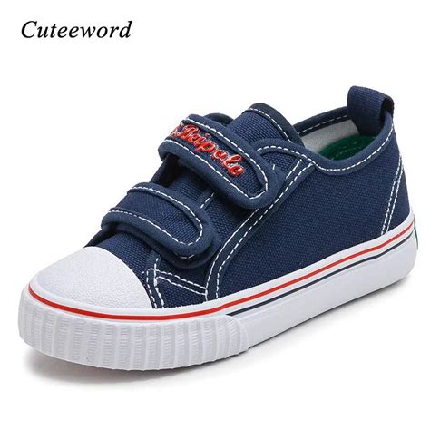 Autumn Girl Shoes Canvas Children Shoes Boys Breathable Sneaker Casual