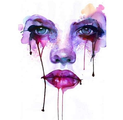 1000 Images About Arts On Pinterest Watercolors Watercolor Face And Behance