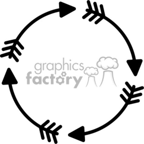 Download High Quality Arrows Clip Art Circle Transparent Png Images