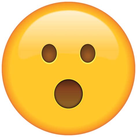 Surprise Emoji Png Transparent Images Free
