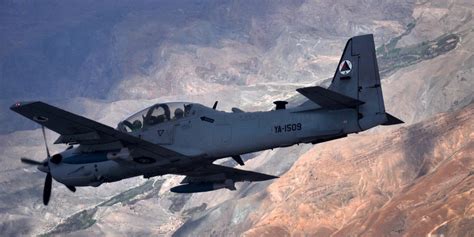 Air Force Testing Light Attack Aircraft In Combat