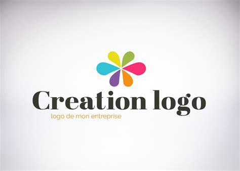Un Logo Très Coloré Pour Votre Enseigne Création Logo Logo