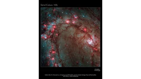 Hubble Wide Field Camera 3 Image Details Star Birth In Galaxy M83