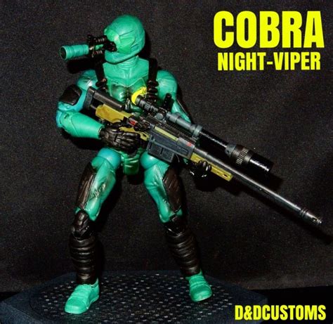Cobra Night Viper 6 112th Scale Gi Joe Custom Action Figure