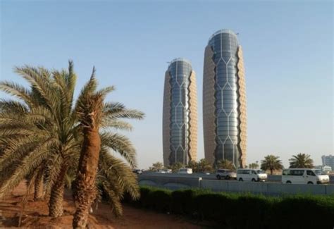Worlds Largest Sun Responsive Façade Shades Abu Dhabis Impressive Al
