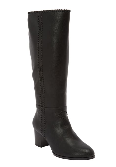 The Blaire Wide Calf Boot By Comfortview® Plus Size Boots Full Beauty