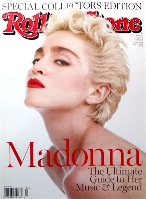 Revista Rolling Stone lança edição especial só da Madonna Madonna
