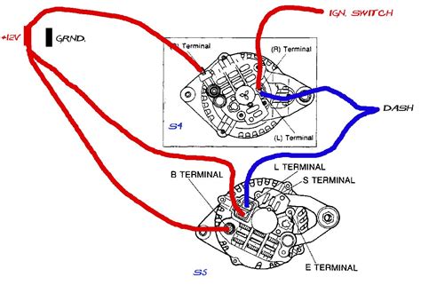 Got a red battery warning light on? S4 alt vs S5 alt into FB question - RX7Club.com