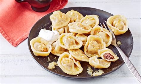 Pelmeni russische Teigtaschen