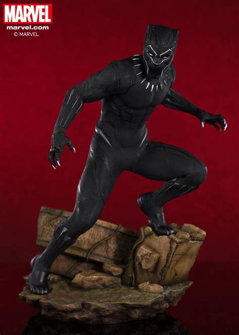Kotobukiya Black Panther Movie Artfx Statue Up For Order Marvel Toy News
