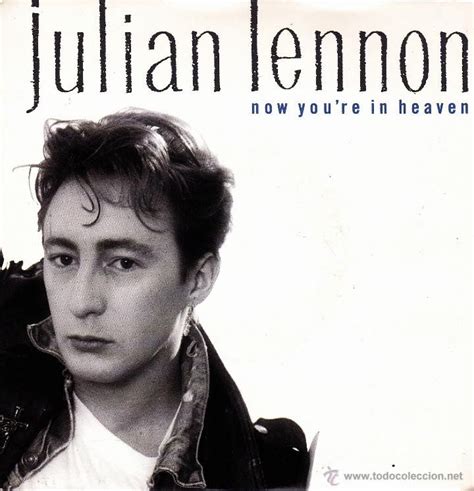 Julian Lennon Now Youre In Heaven Second Time Single Vinilo