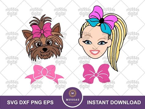 Jojo Siwa Dog Svg