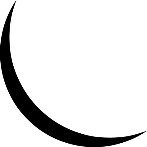 New Moon Svg Png Icon Free Download 532337