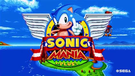 Sonic Mania Plus Full Game Lets Go Youtube