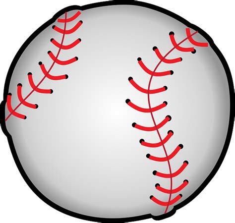 Baseboll Boll Spel Gratis Vektorgrafik På Pixabay Pixabay
