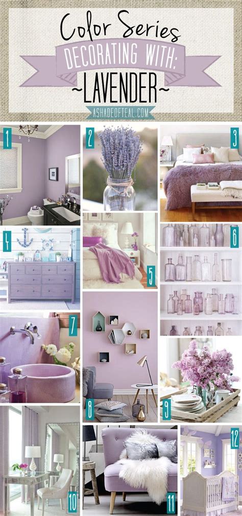 Color Series Decorating With Lavender Lilac Bedroom Room Decor